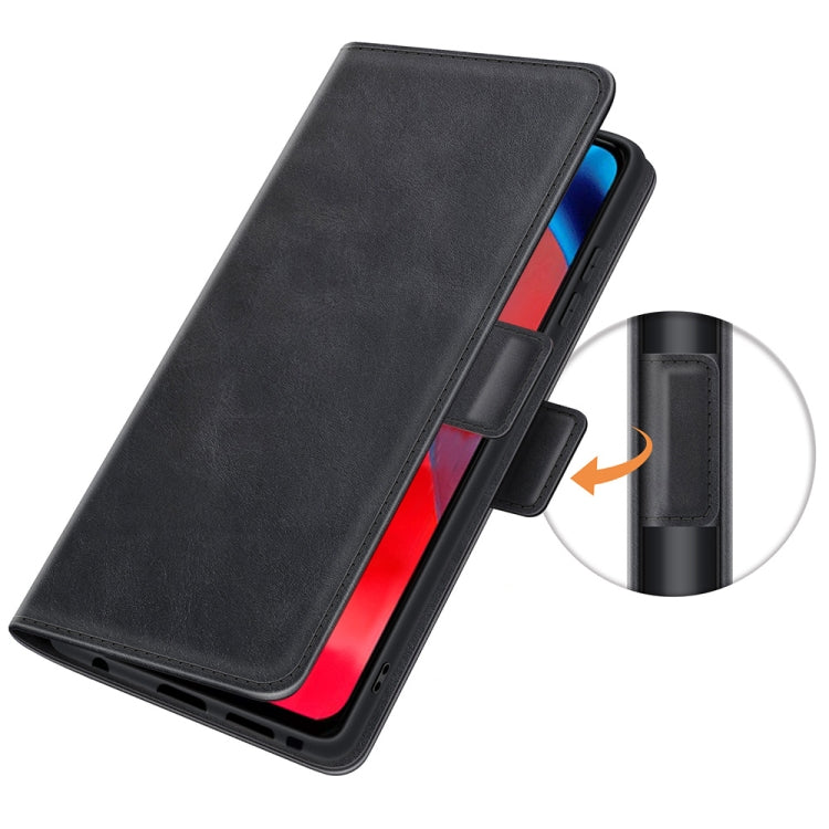 For Motorola Moto G Stylus 5G Dual-side Magnetic Buckle Horizontal Flip Leather Case with Holder & Card Slots & Wallet