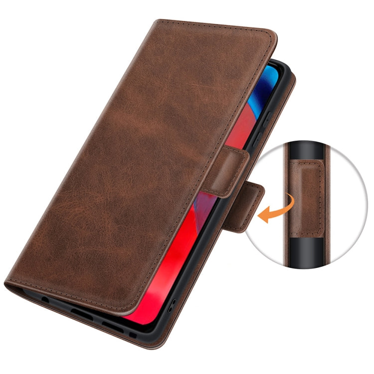 For Motorola Moto G Stylus 5G Dual-side Magnetic Buckle Horizontal Flip Leather Case with Holder & Card Slots & Wallet
