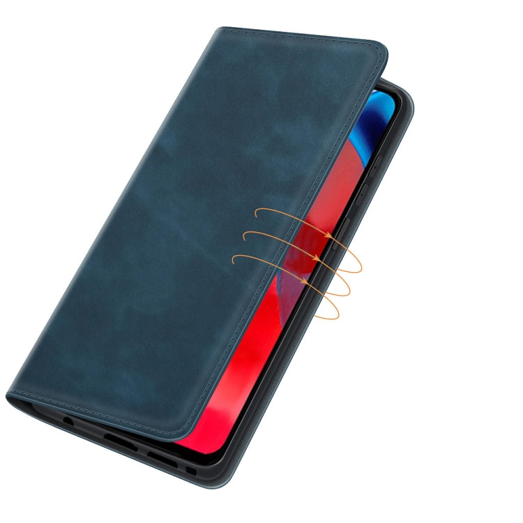 For Motorola Moto G Stylus 5G Retro-skin Business Magnetic Suction Leather Case with Holder & Card Slots & Wallet