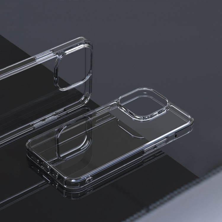 For iPhone 13 Pro High Transparent Tempered Glass + TPU Shockproof Case