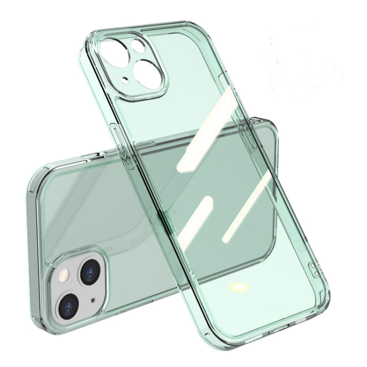 For iPhone 13 mini High Transparent Tempered Glass + TPU Shockproof Case