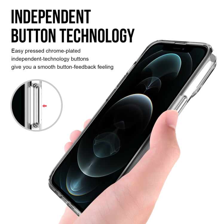 For iPhone 13 Pro Max High Transparent Acrylic +TPU Shockproof Case (Transparent)