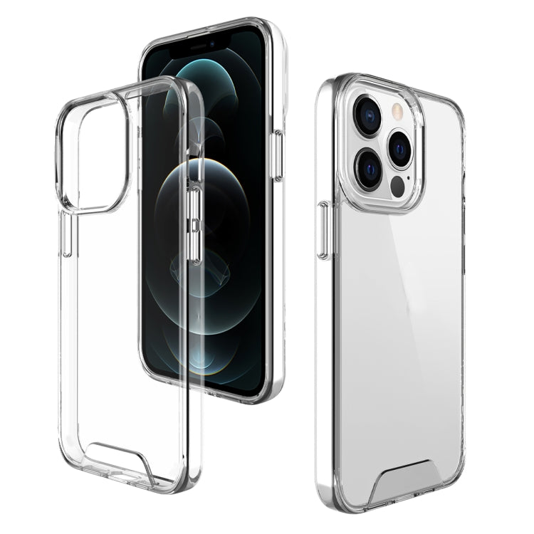 For iPhone 13 Pro High Transparent Acrylic +TPU Shockproof Case (Transparent)