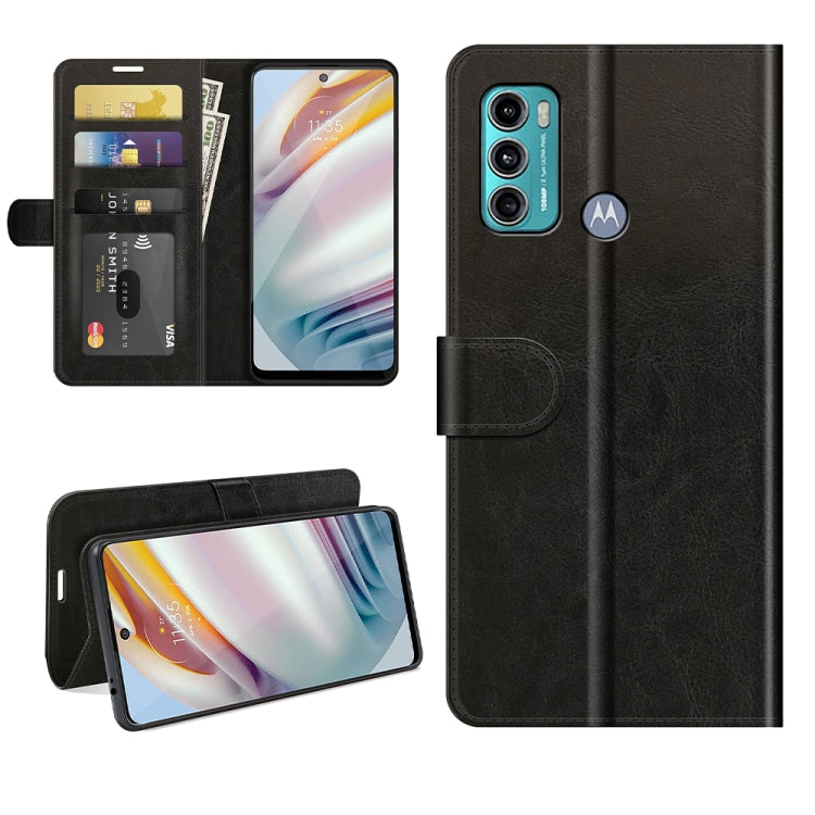 For Motorola Moto G60/G40 Fusion    R64 Texture Single Horizontal Flip Protective Case with Holder & Card Slots & Wallet& Photo Frame