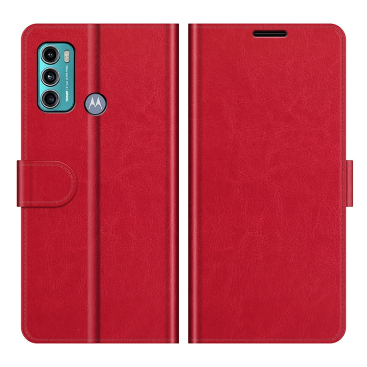 For Motorola Moto G60/G40 Fusion    R64 Texture Single Horizontal Flip Protective Case with Holder & Card Slots & Wallet& Photo Frame