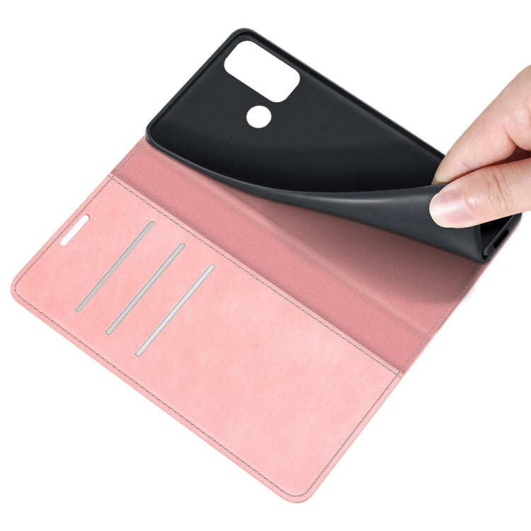 For Motorola Moto G60/G40 Fusion Retro-skin Business Magnetic Suction Leather Case with Holder & Card Slots & Wallet