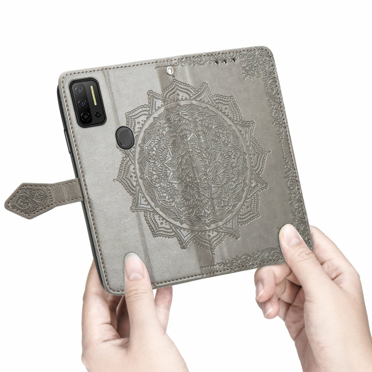 For Ulefone Note 11 Plus Mandala Flower Embossed Horizontal Flip Leather Case with Bracket / Card Slot / Wallet / Lanyard