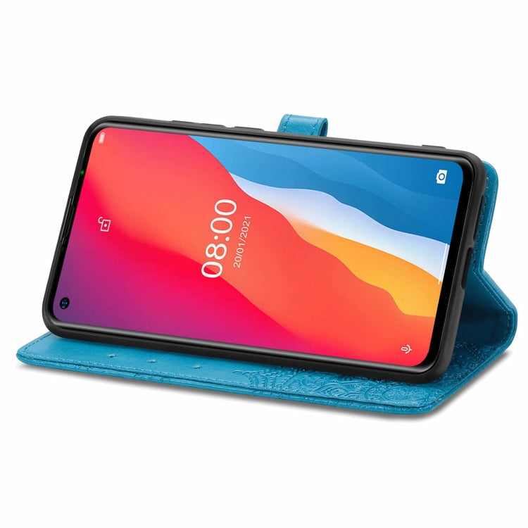 For Ulefone Note 11 Plus Mandala Flower Embossed Horizontal Flip Leather Case with Bracket / Card Slot / Wallet / Lanyard