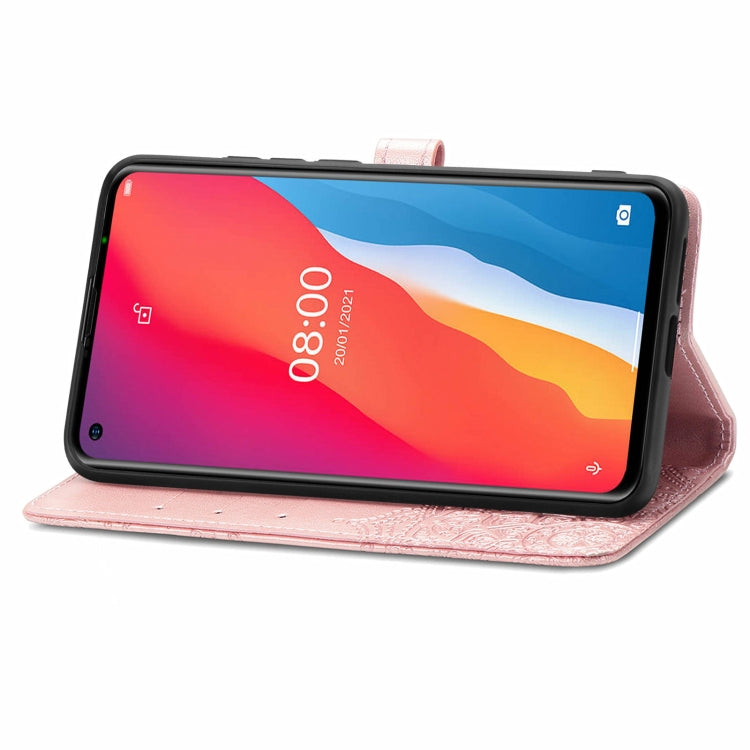 For Ulefone Note 11 Plus Mandala Flower Embossed Horizontal Flip Leather Case with Bracket / Card Slot / Wallet / Lanyard