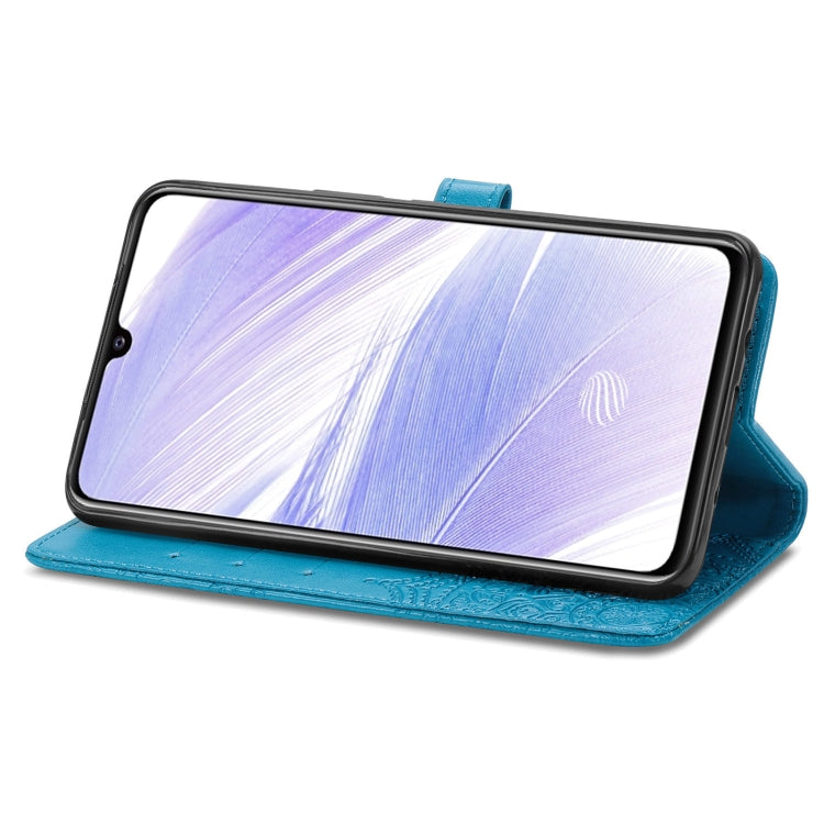 For Vivo S9e Mandala Flower Embossed Horizontal Flip Leather Case with Bracket / Card Slot / Wallet / Lanyard