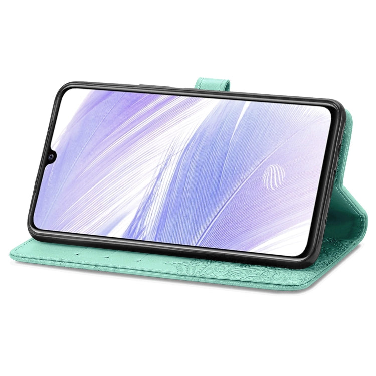 For Vivo S9e Mandala Flower Embossed Horizontal Flip Leather Case with Bracket / Card Slot / Wallet / Lanyard