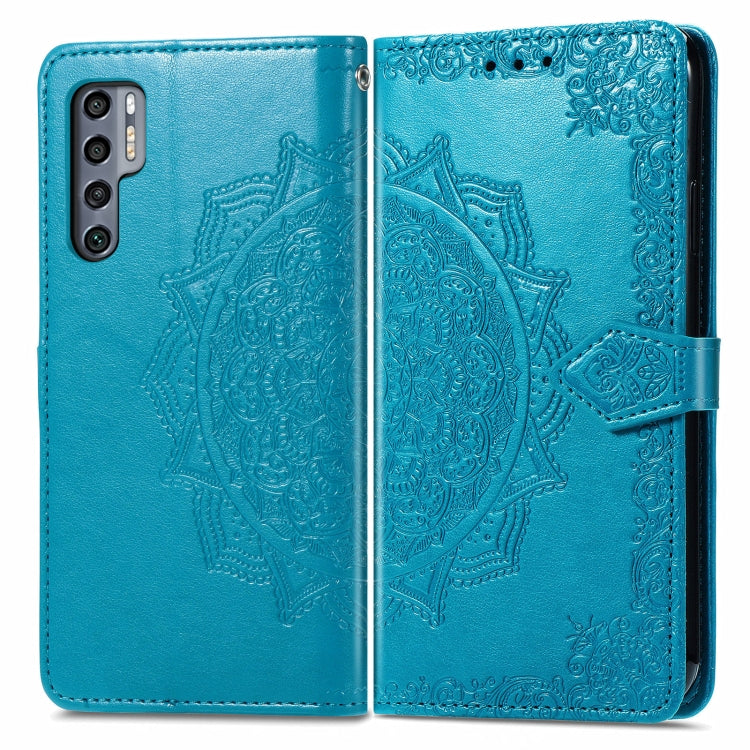 For TCL 20 Pro 5G Mandala Flower Embossed Horizontal Flip Leather Case with Bracket / Card Slot / Wallet / Lanyard