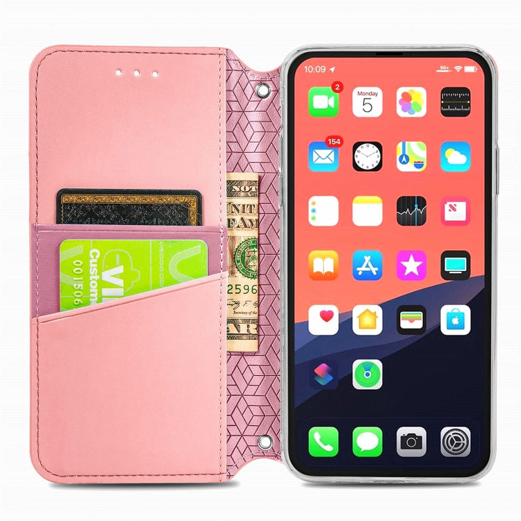 For iPhone 13 Pro Blooming Mandala Embossed Pattern Magnetic Horizontal Flip Leather Case with Holder & Card Slots & Wallet
