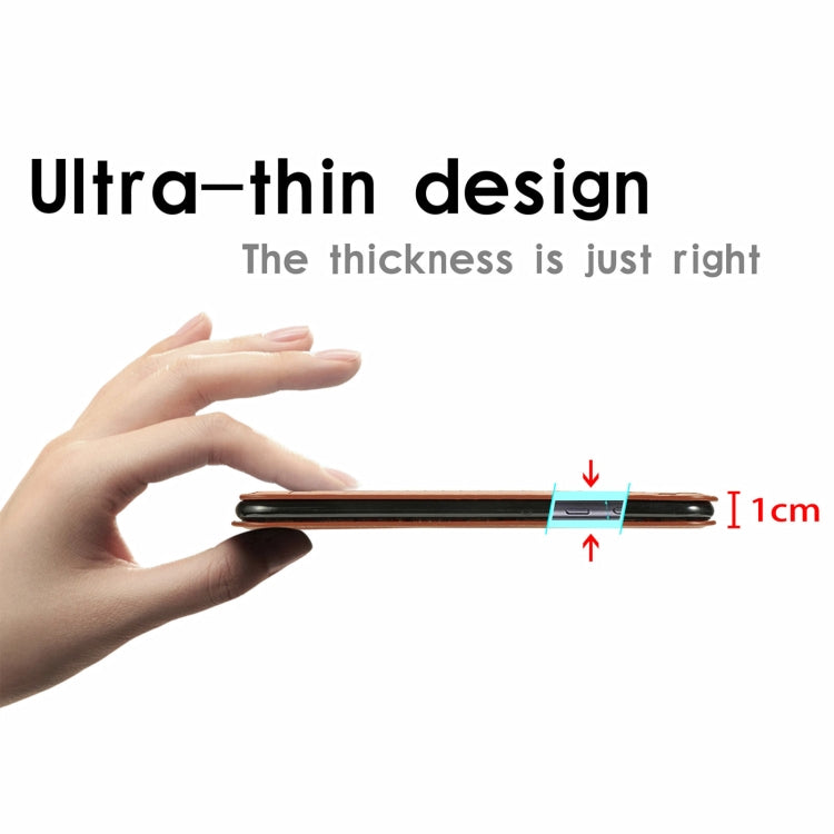 For iPhone 13 Pro For  iPhone 13 Pro Retro Skin Feel Business Magnetic Horizontal Flip Leather Case With Holder & Card Slots & Wallet & Photo Frame