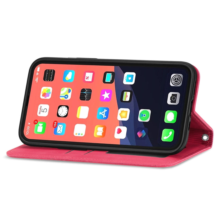 For iPhone 13 mini  Retro Skin Feel Business Magnetic Horizontal Flip Leather Case With Holder & Card Slots & Wallet & Photo Frame