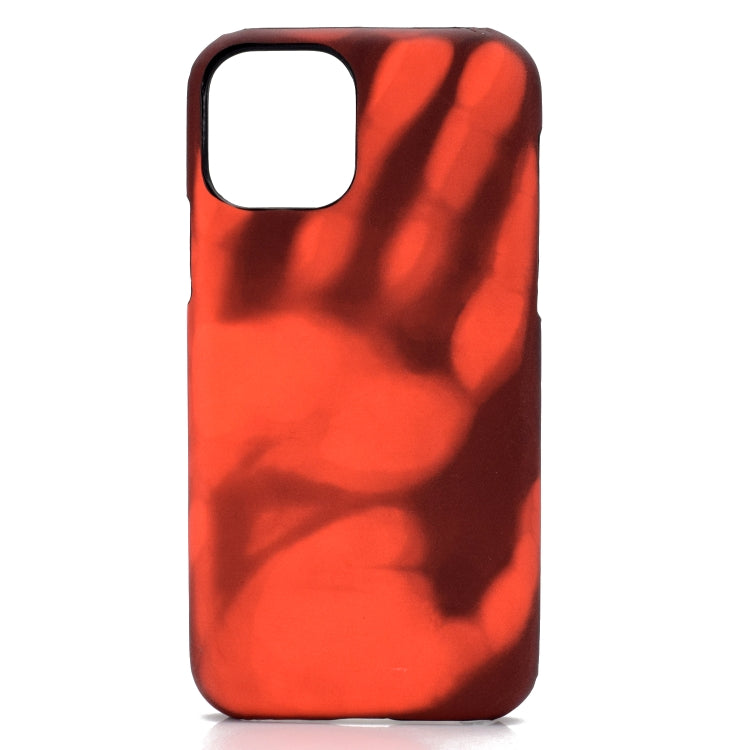 For iPhone 13 Pro Max Paste Skin + PC Thermal Sensor Discoloration Case