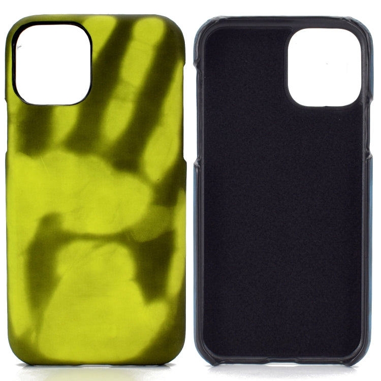 For iPhone 13 Pro Paste Skin + PC Thermal Sensor Discoloration Case