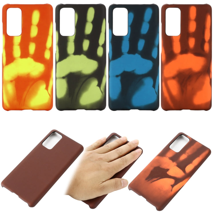 Paste Skin + PC Thermal Sensor Discoloration Case For Samsung Galaxy S21 FE