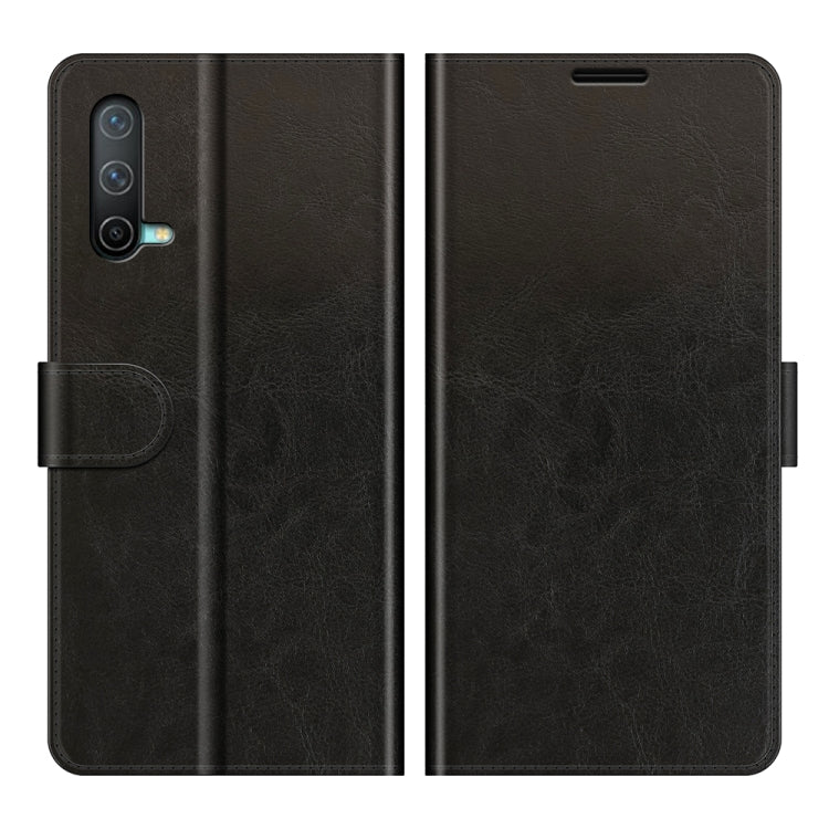 For OnePlus Nord CE 5G R64 Texture Single Horizontal Flip Protective Case with Holder & Card Slots & Wallet& Photo Frame