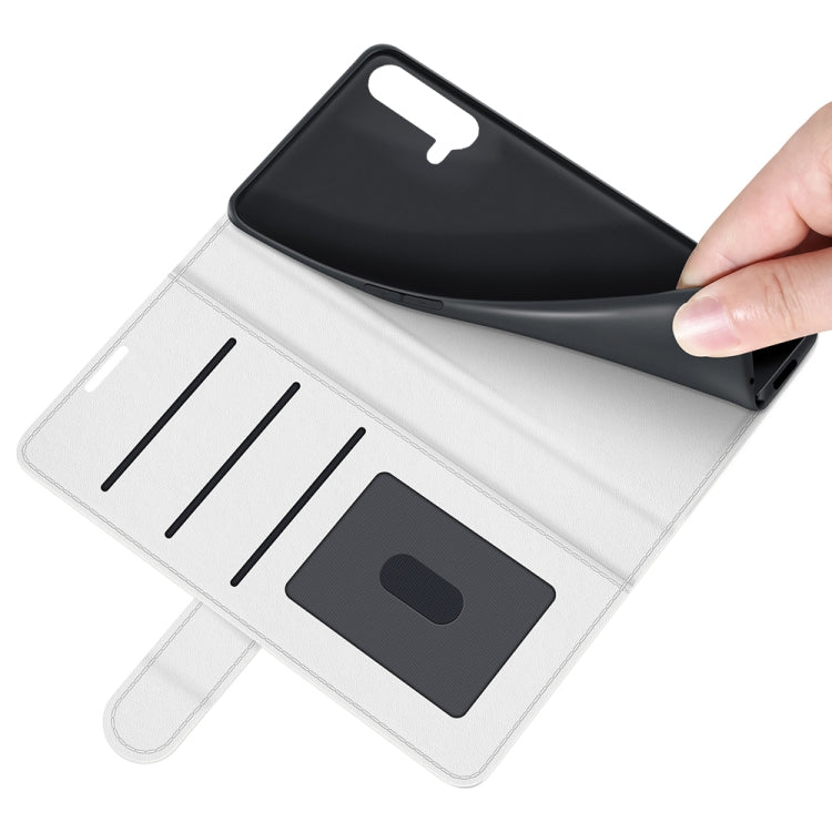 For OnePlus Nord CE 5G R64 Texture Single Horizontal Flip Protective Case with Holder & Card Slots & Wallet& Photo Frame