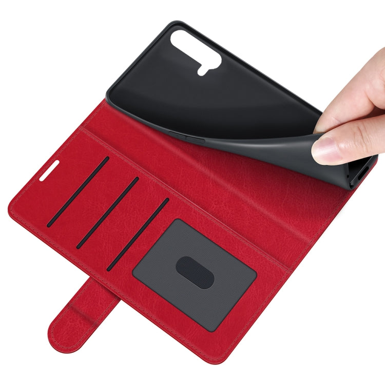 For OnePlus Nord CE 5G R64 Texture Single Horizontal Flip Protective Case with Holder & Card Slots & Wallet& Photo Frame