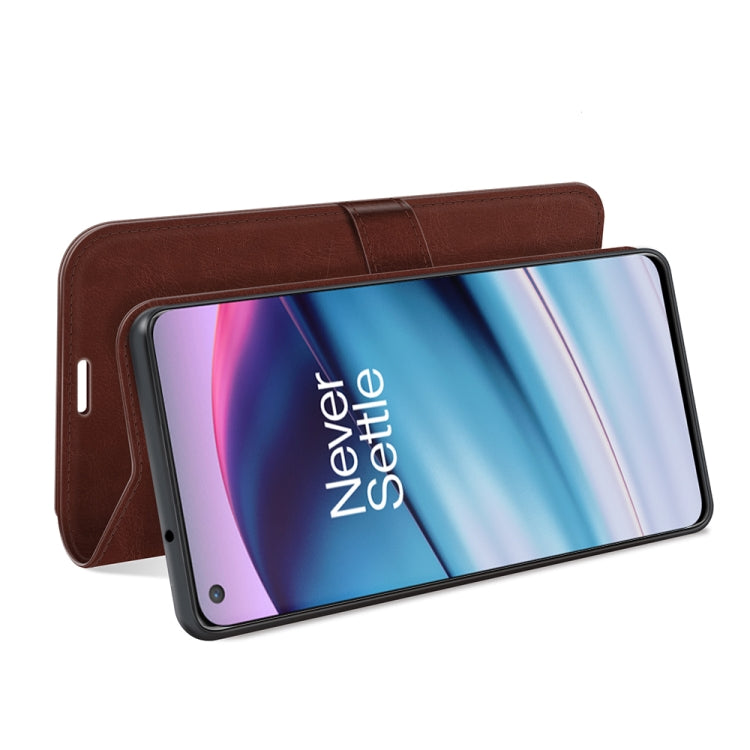 For OnePlus Nord CE 5G R64 Texture Single Horizontal Flip Protective Case with Holder & Card Slots & Wallet& Photo Frame