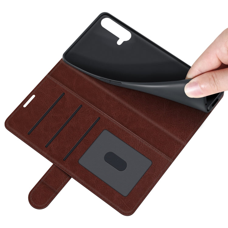 For OnePlus Nord CE 5G R64 Texture Single Horizontal Flip Protective Case with Holder & Card Slots & Wallet& Photo Frame