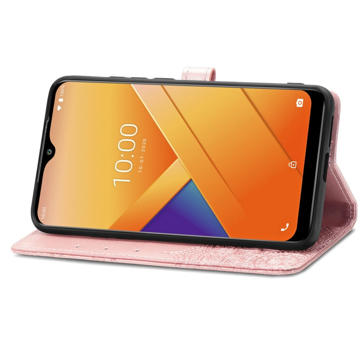 For Wiko Y81 Mandala Flower Embossed Horizontal Flip Leather Case with Holder & Three Card Slots & Wallet & Lanyard