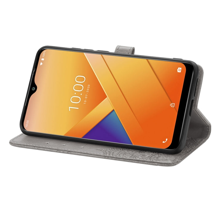 For Wiko Y81 Mandala Flower Embossed Horizontal Flip Leather Case with Holder & Three Card Slots & Wallet & Lanyard