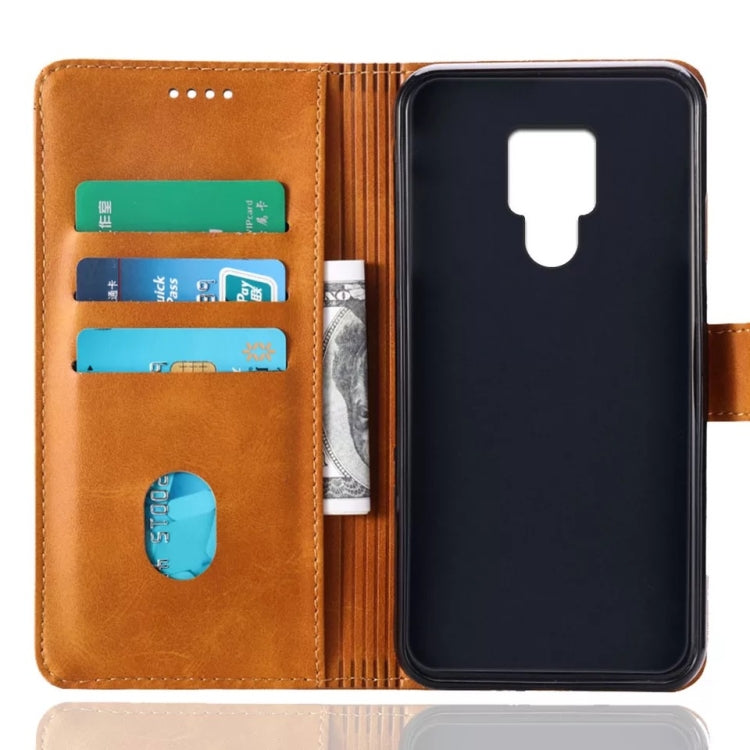 Calf Texture Horizontal Flip Leather Case for Huawei Mate 20 X, with Holder & Card Slots & Wallet