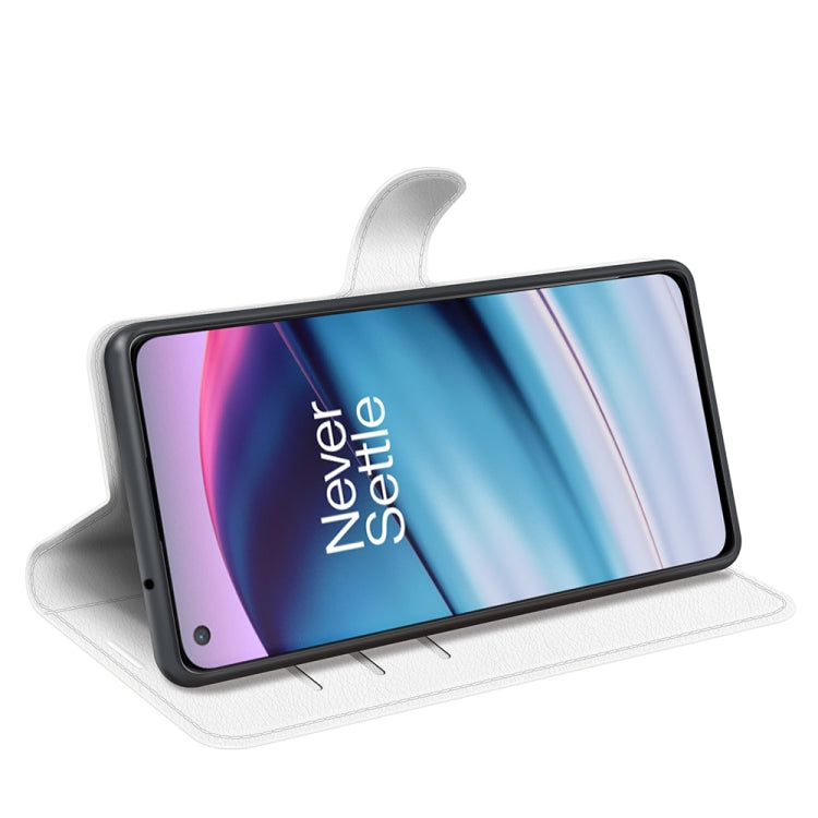 For OnePlus Nord CE 5G Litchi Texture Horizontal Flip Protective Case with Holder & Card Slots & Wallet