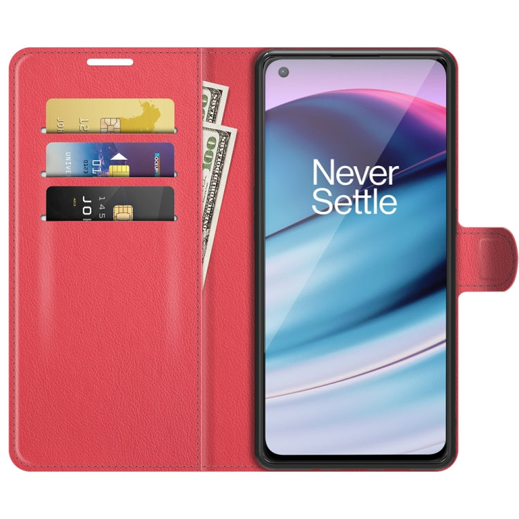 For OnePlus Nord CE 5G Litchi Texture Horizontal Flip Protective Case with Holder & Card Slots & Wallet