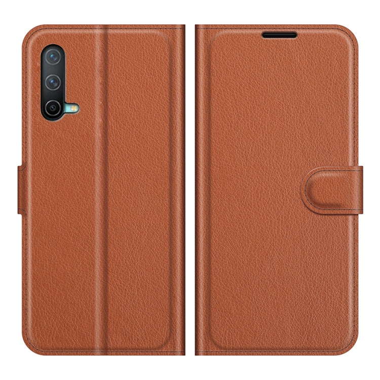 For OnePlus Nord CE 5G Litchi Texture Horizontal Flip Protective Case with Holder & Card Slots & Wallet
