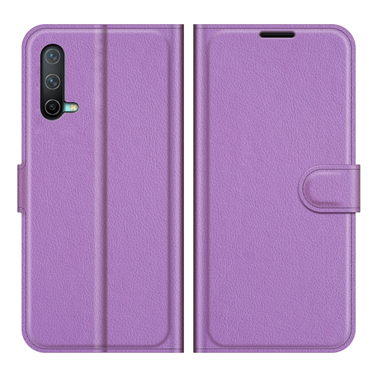 For OnePlus Nord CE 5G Litchi Texture Horizontal Flip Protective Case with Holder & Card Slots & Wallet