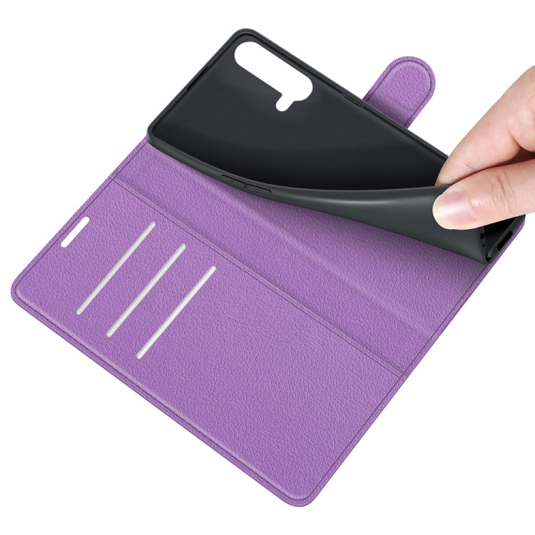 For OnePlus Nord CE 5G Litchi Texture Horizontal Flip Protective Case with Holder & Card Slots & Wallet