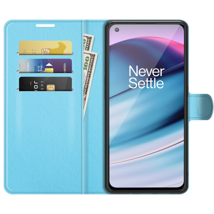 For OnePlus Nord CE 5G Litchi Texture Horizontal Flip Protective Case with Holder & Card Slots & Wallet