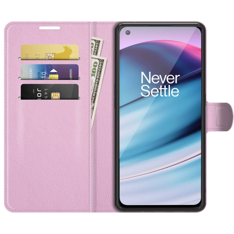 For OnePlus Nord CE 5G Litchi Texture Horizontal Flip Protective Case with Holder & Card Slots & Wallet