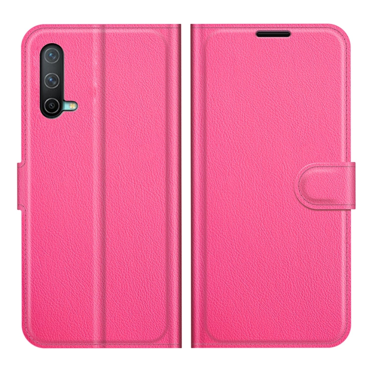 For OnePlus Nord CE 5G Litchi Texture Horizontal Flip Protective Case with Holder & Card Slots & Wallet