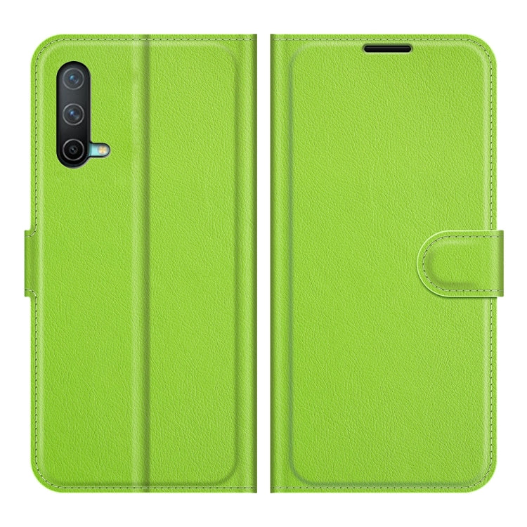 For OnePlus Nord CE 5G Litchi Texture Horizontal Flip Protective Case with Holder & Card Slots & Wallet