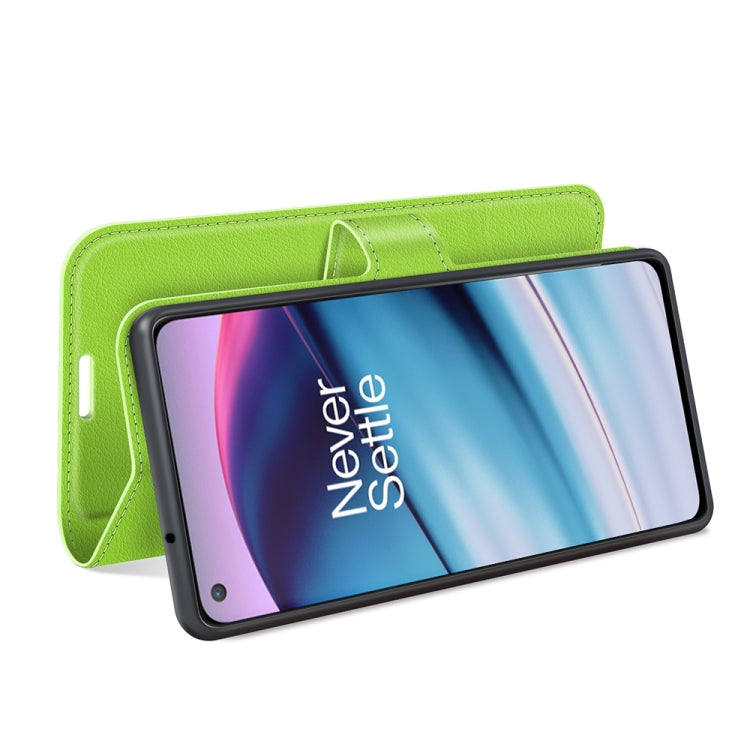 For OnePlus Nord CE 5G Litchi Texture Horizontal Flip Protective Case with Holder & Card Slots & Wallet