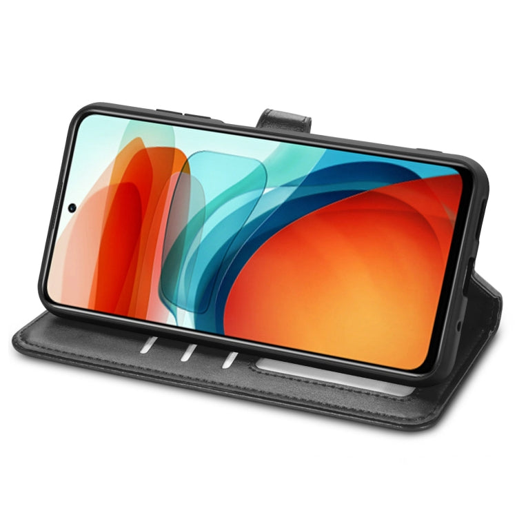 For Xiaomi Redmi Note 10 Pro 5G / Poco X3 GT Solid Color Leather Buckle Phone Case with Lanyard & Photo Frame & Card Slot & Wallet & Stand Function