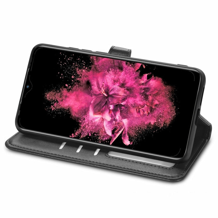 For Infinix Hot 10 Play Solid Color Leather Buckle Phone Case