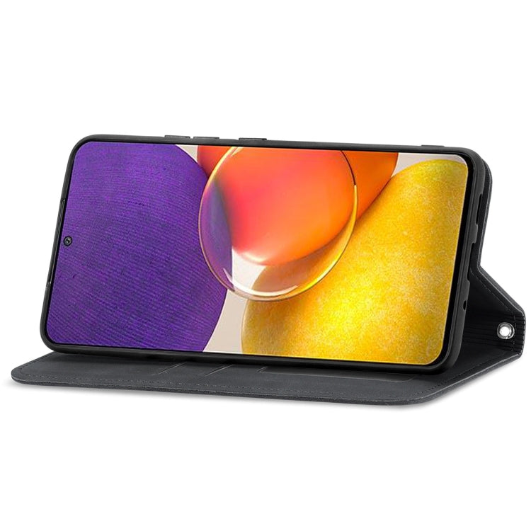 For Samsung Galaxy A82 5G Retro Skin Feel Business Magnetic Horizontal Flip Leather Case with Holder & Card Slots & Wallet & Photo Frame