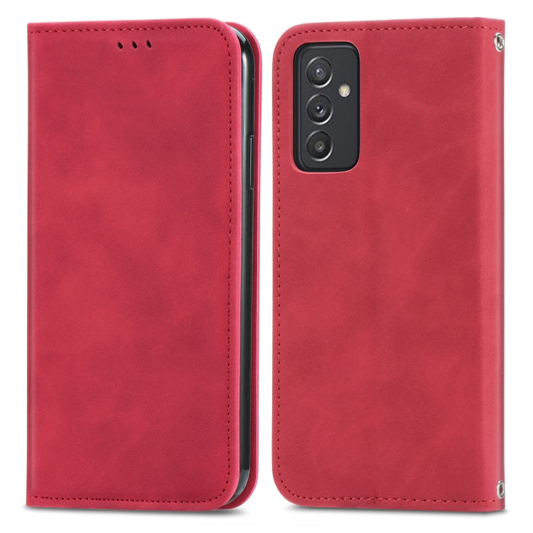 For Samsung Galaxy A82 5G Retro Skin Feel Business Magnetic Horizontal Flip Leather Case with Holder & Card Slots & Wallet & Photo Frame