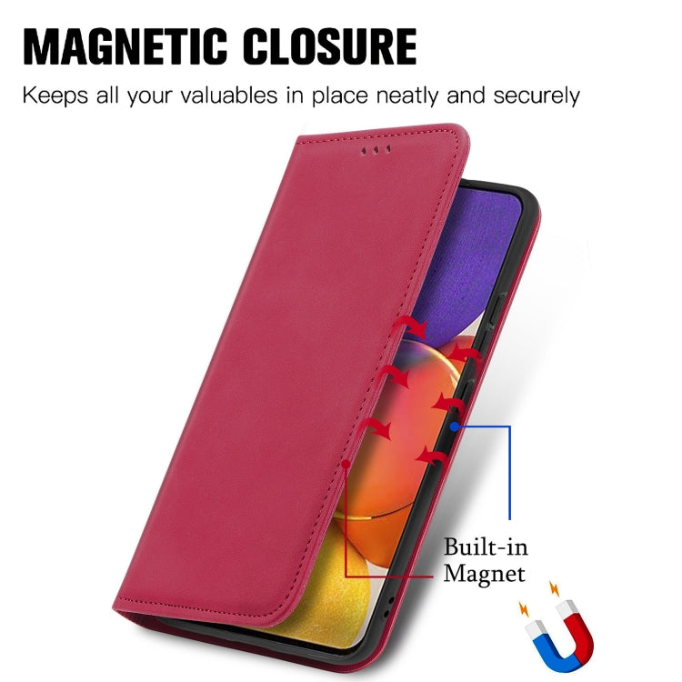 For Samsung Galaxy A82 5G Retro Skin Feel Business Magnetic Horizontal Flip Leather Case with Holder & Card Slots & Wallet & Photo Frame