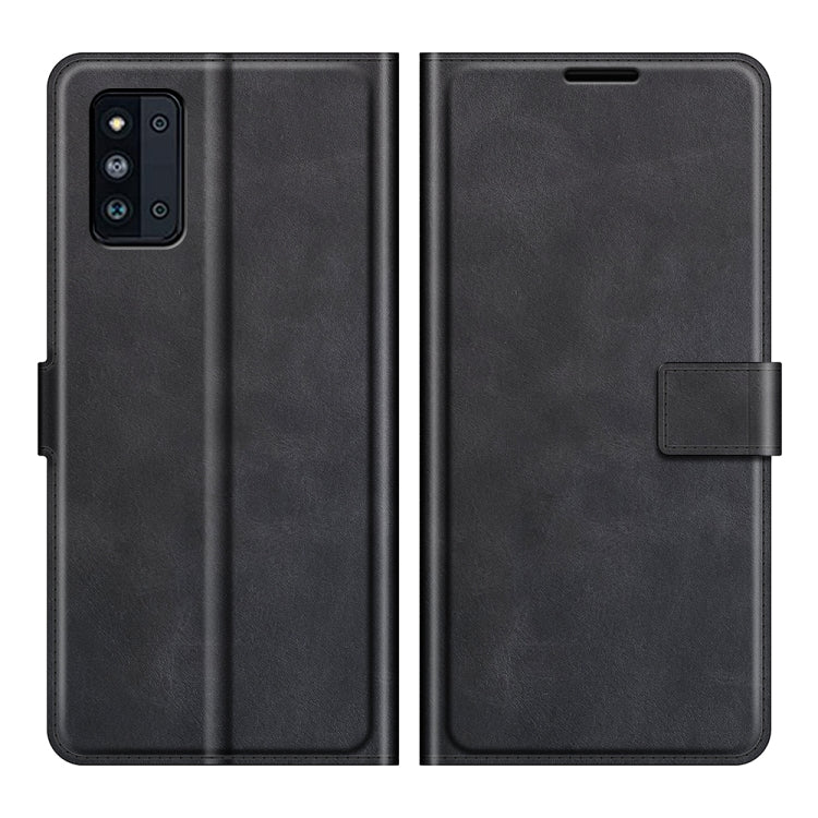 Retro Calf Pattern Buckle Horizontal Flip Leather Case with Holder & Card Slots & Wallet For Samsung Galaxy F52 5G