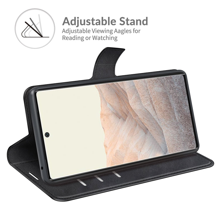 Retro Calf Pattern Buckle Horizontal Flip Leather Case with Holder & Card Slots & Wallet For Google Pixel 6 Pro