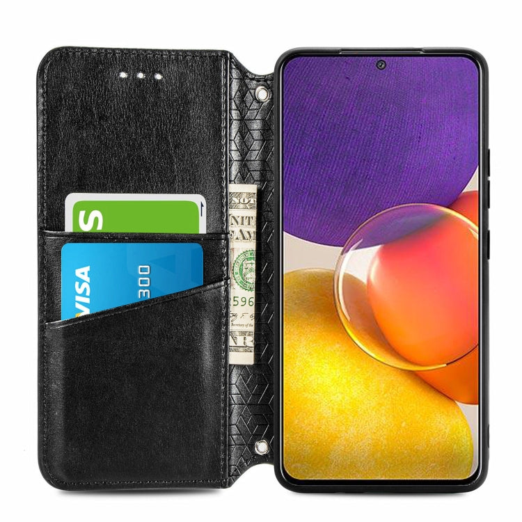For Galaxy A82 5G/Quantum 2 Blooming Mandala Embossed Pattern Magnetic Horizontal Flip Leather Case with Holder & Card Slots & Wallet