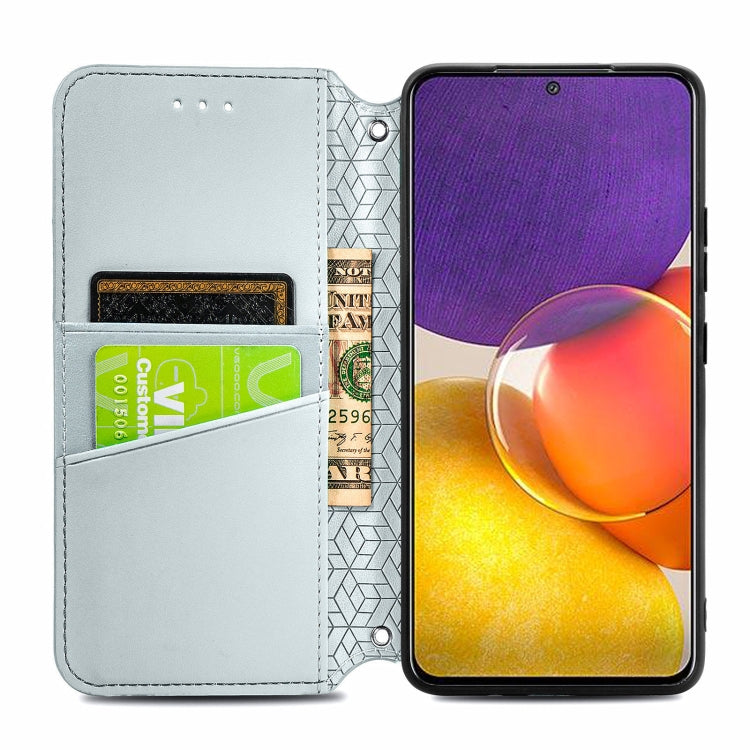 For Galaxy A82 5G/Quantum 2 Blooming Mandala Embossed Pattern Magnetic Horizontal Flip Leather Case with Holder & Card Slots & Wallet