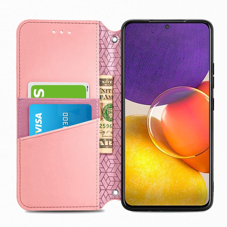 For Galaxy A82 5G/Quantum 2 Blooming Mandala Embossed Pattern Magnetic Horizontal Flip Leather Case with Holder & Card Slots & Wallet
